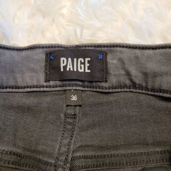 PAIGE Federal gray denim jeans - Picture 2 of 7